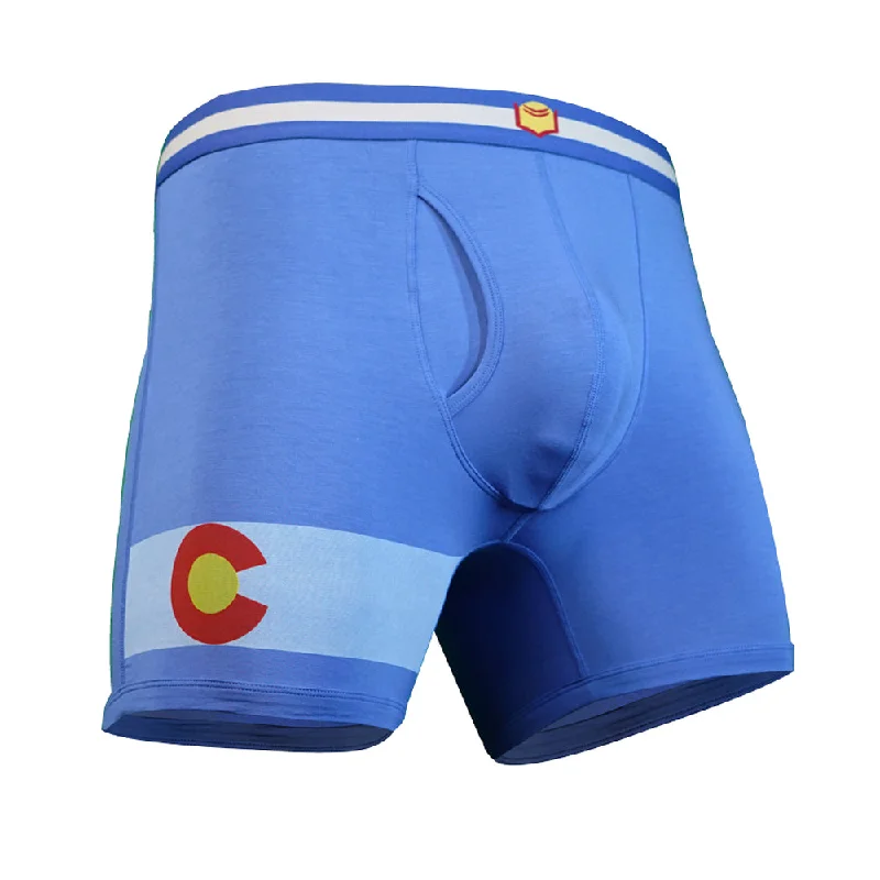 Men's boxer briefs with a reinforced waistbandSHEATH 4.0 Colorado Edition Boxer Brief Men's boxer briefs with a reinforced waistbandSHEATH 4.0 Colorado Edition Boxer Brief