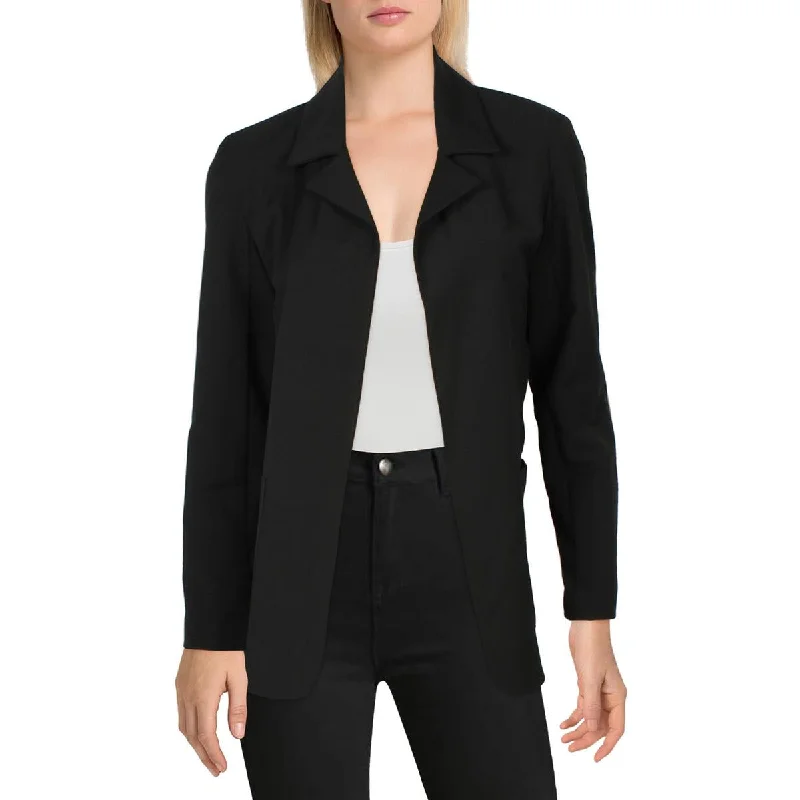 Summer Womens Suit Separate Work Wear Open-Front Blazer