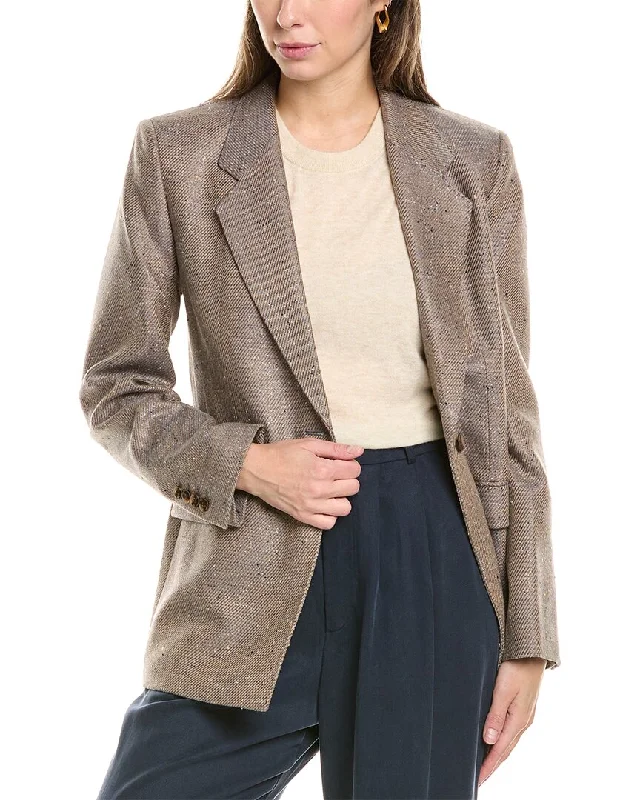 Lafayette 148 New York Single Button Blazer