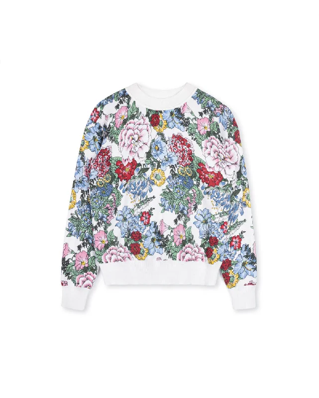 Floral Detailed Knit Top