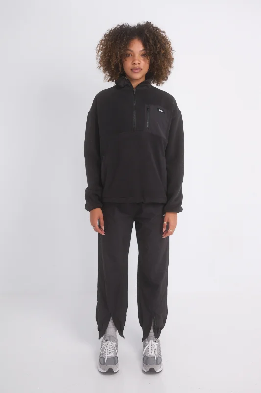 Half Zip Fleece - Black