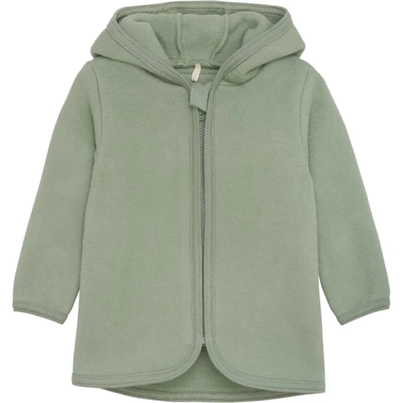 Huttelihut Jacket Ears Cotton Fleece Sea Spray