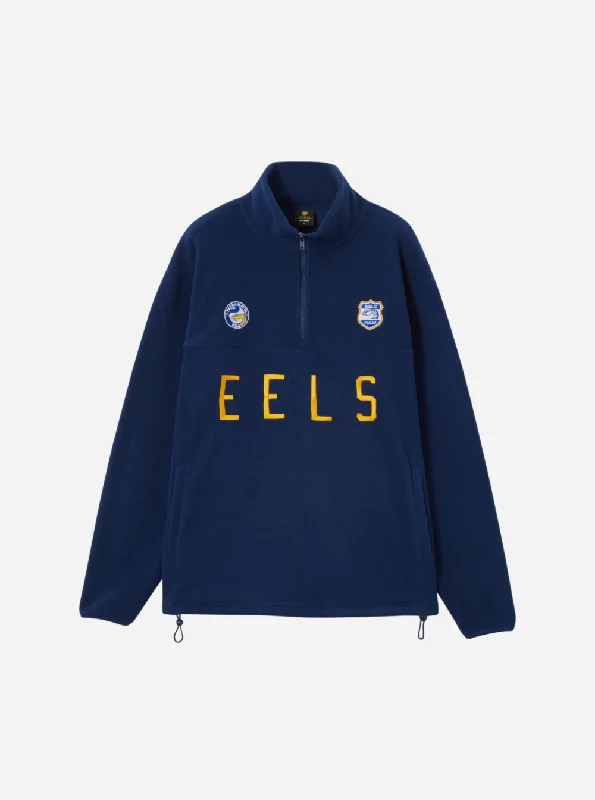 Parramatta Eels Adult 1/4 Zip Microfleece Jumper