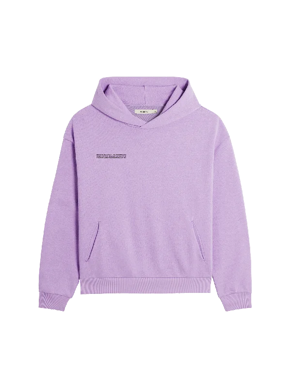 Womens 365 Midweight Hoodie—Orchid Purple