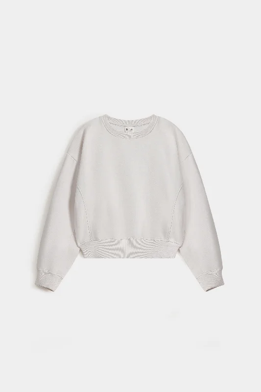 Cropped SWEATSHIRT WITH SIDE PANELS