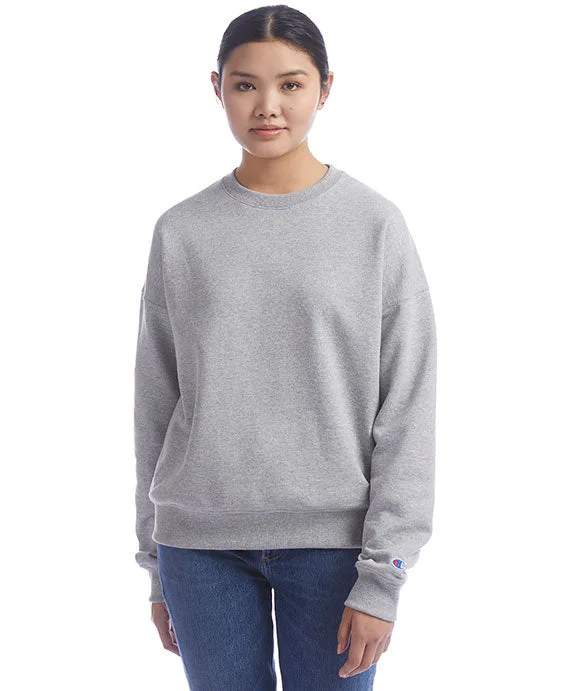 S650 - Champion Ladies Powerblend® Sweatshirt | Light Steel