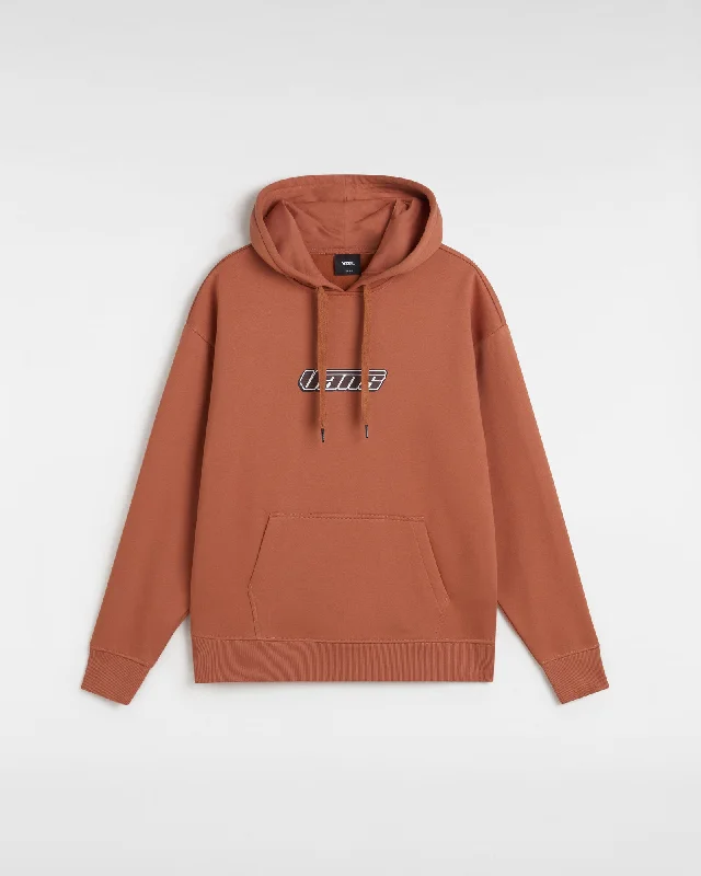 Vans Womens Retro V Oversized Hoodie - Auburn