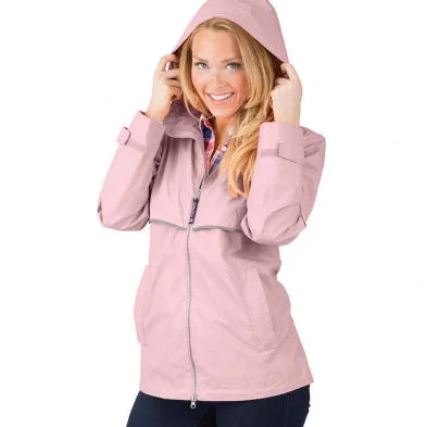 Women’s Pink Raincoat