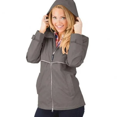 Women’s Grey Raincoat