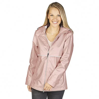 Women's Rose Gold Raincoat