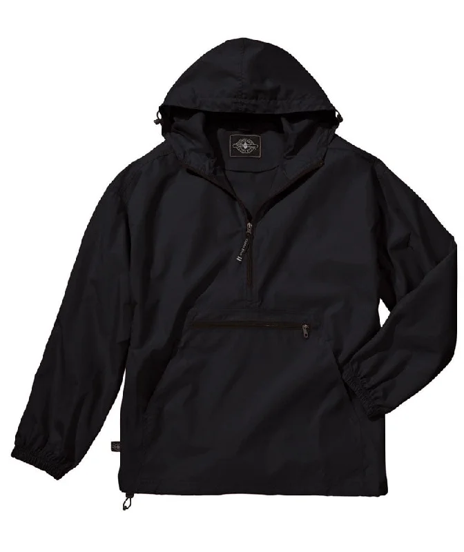 Pack-N-Go Black Raincoat