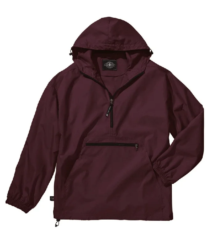 Pack-N-Go Maroon Raincoat