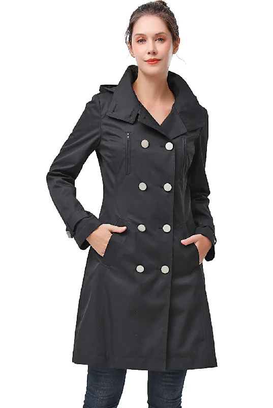 BGSD Women Amari Waterproof Hooded Trench Coat