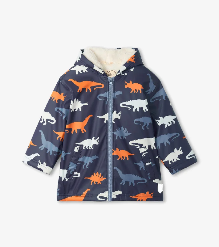 Boys Dinosaur Color Changing Raincoat