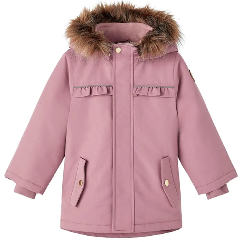 Name it Wistful Mauve Snow Jacket Solid