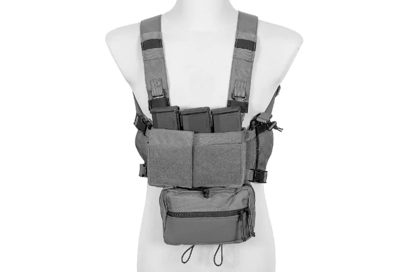 TWINFALCONS MFC2.0 Micro Fight Chest Rig Premium Set (Combat Grey)