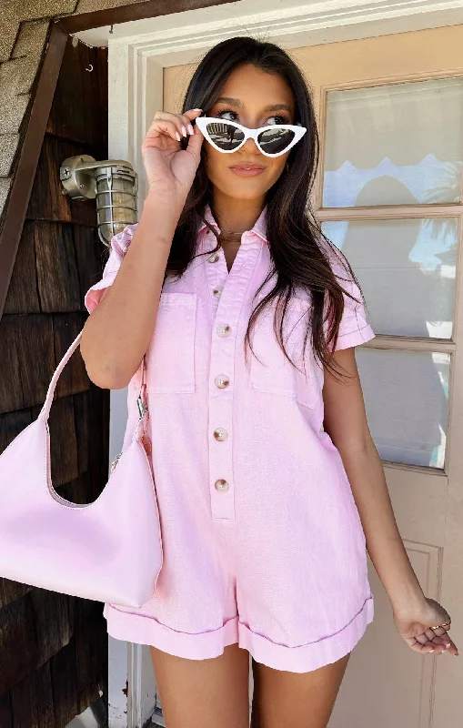 Men's Jeans with a Cargo - Inspired Knee Pocket for Extra StorageRange Romper ~ Candy Pink Denim Men's Jeans with a Cargo - Inspired Knee Pocket for Extra StorageRange Romper ~ Candy Pink Denim