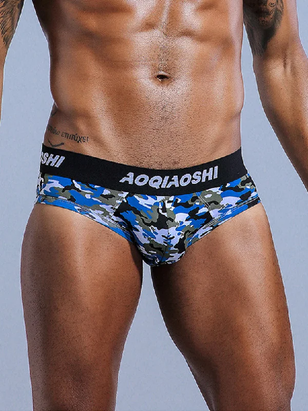 Patterned men's briefs with unique prints3 Pack Low Rise Camouflage Ball Support Underwear Patterned men's briefs with unique prints3 Pack Low Rise Camouflage Ball Support Underwear
