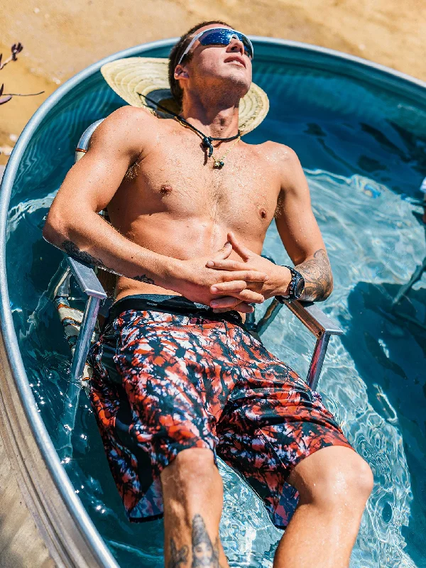 Low - rise men's trunks for a trendy look4th Of July Mod-Tech Trunks - Navy