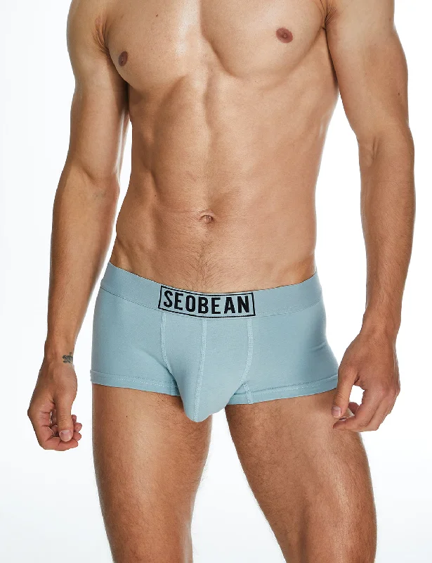 Men's boxer briefs with a soft elastic leg band7 Colors Week Boxer Brief 230203