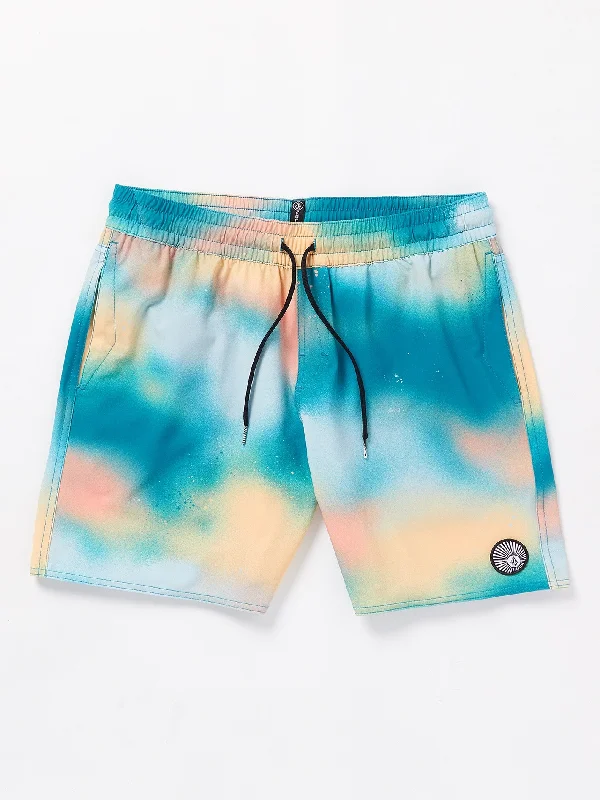 Breathable men's trunks for all - day wearBaffle Trunks - Salmon