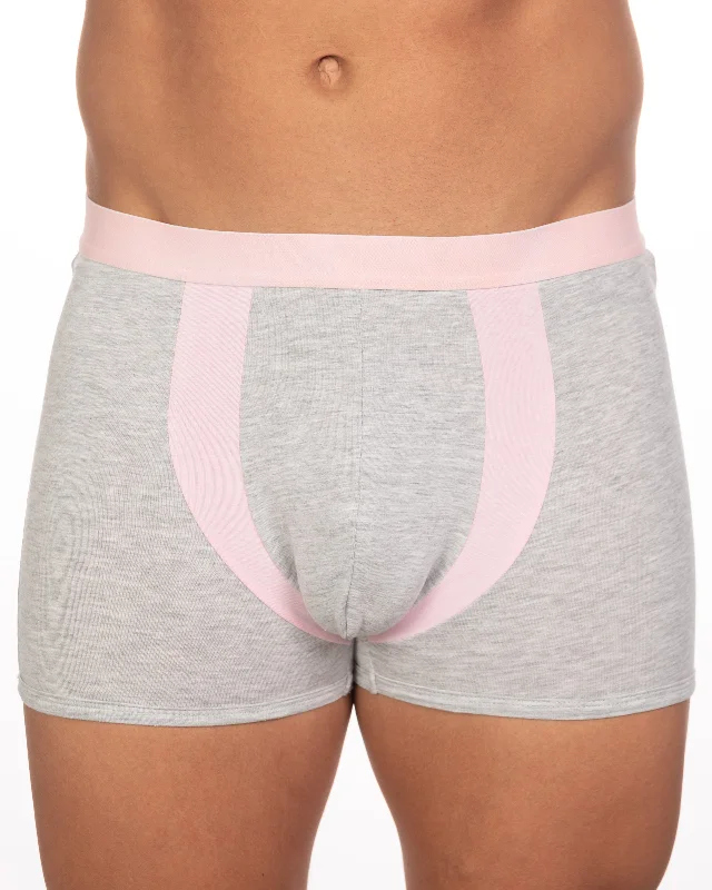 Slim - cut men's trunks for a modern styleUndergear Basix Alex Two-Tone Trunk