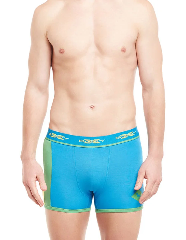 Men's trunks with a contoured pouch designBody X Fusion Trunks-BX02T Brilliant Blue
