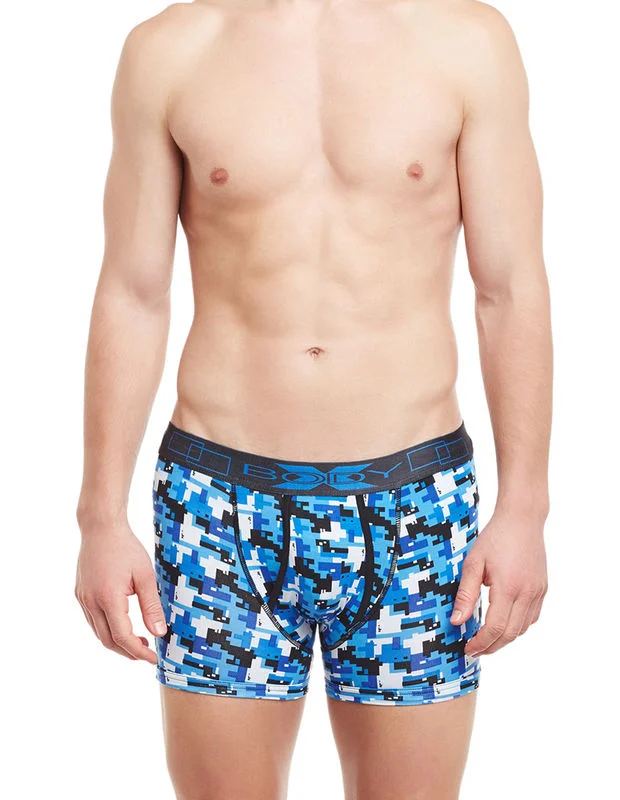 Patterned men's trunks, like camo or dotsBody X Printed Trunks-BX01T-2