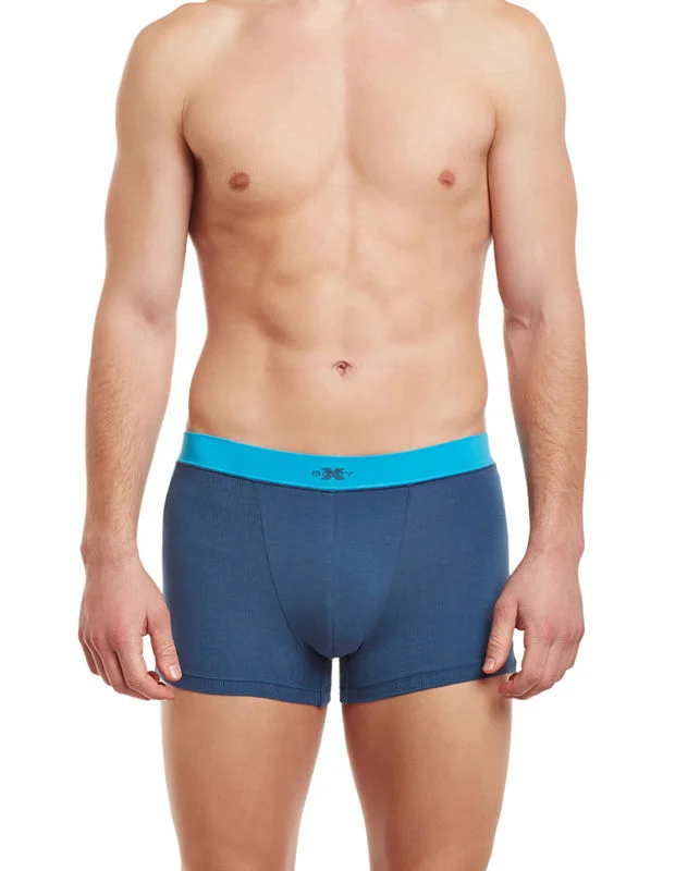 Men's trunks with a quick - dry fabricBody X Solid Trunks-BX07T-Indian Tale