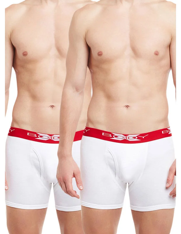 Patterned men's trunks, like camo or dotsBody X Solid Trunks-Pack of 2-BX18T-White Patterned men's trunks, like camo or dotsBody X Solid Trunks-Pack of 2-BX18T-White