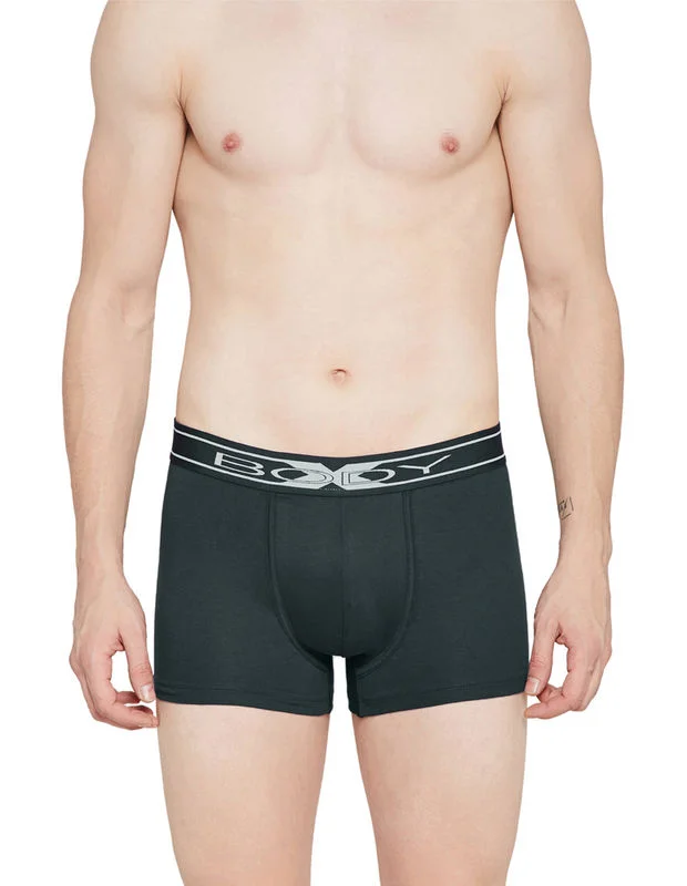 Tag - less men's trunks for irritation - free comfortBodyX Men Trunks BX10A-T-COAL Tag - less men's trunks for irritation - free comfortBodyX Men Trunks BX10A-T-COAL