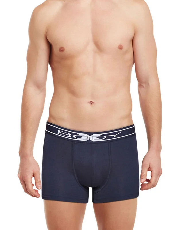 Stretch - lycra men's trunks for flexibilityBodyX Men Trunks BX10A-T-NAVY