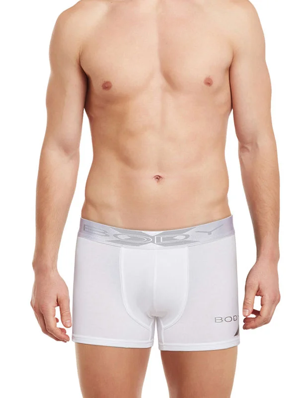 Printed men's trunks with eye - catching motifsBodyX Men Trunks BX32T-WHITE