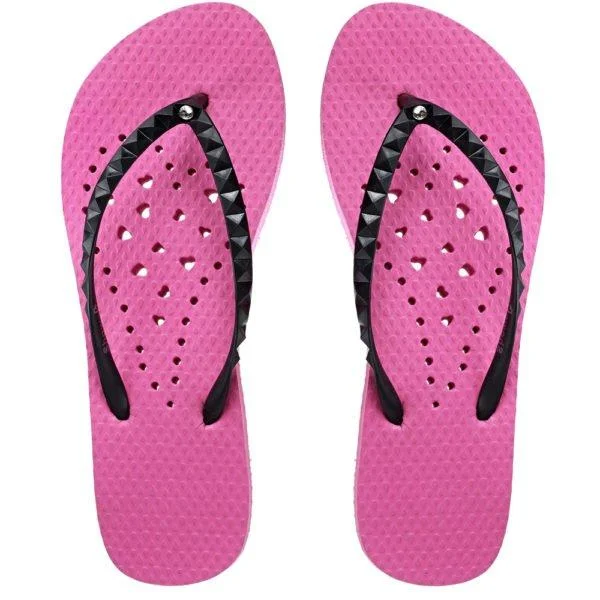 Hot Pink Elongated Heart