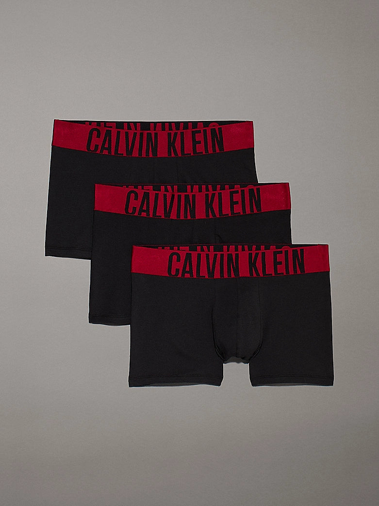Moisture - wicking men's trunks for active useCalvin Klein Mens Intense Power 3 Pack Trunk - Black Juneberry Wbs Moisture - wicking men's trunks for active useCalvin Klein Mens Intense Power 3 Pack Trunk - Black Juneberry Wbs