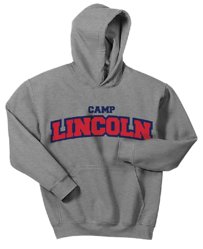 Breathable men's trunks for all - day wearCamp Lincoln Applique Hoodie