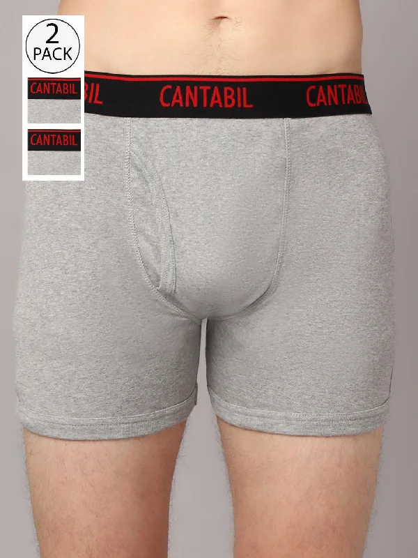 Stretch - lycra men's trunks for flexibilityMen's Black Solid Fashion Trunk - 3's Pack