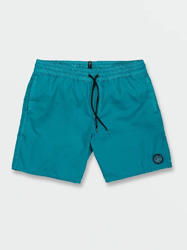 Mid - rise men's trunks for a balanced coverageCenter Elastic Waist Trunks - Electric Blue