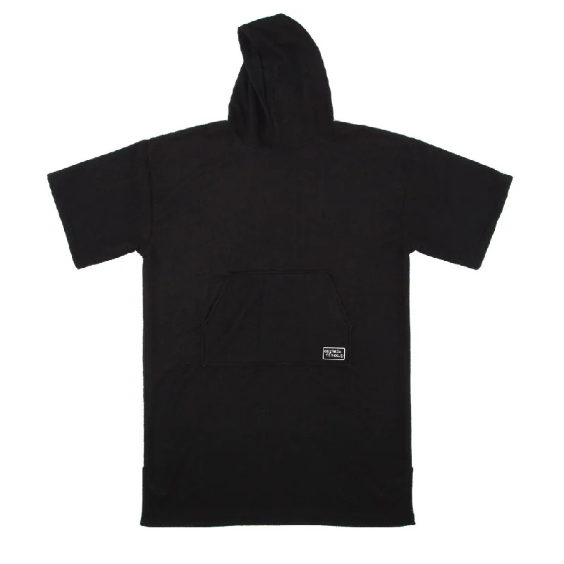 Soft - touch men's trunks for a gentle feelChanging Robe - Black