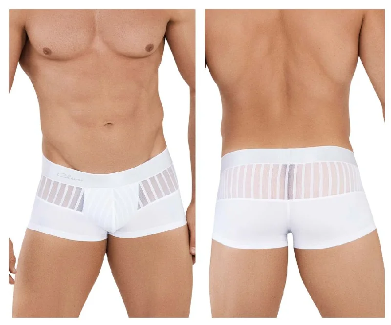 Athletic - style men's boxer briefs for active lifestylesClever 1032 Lucerna Trunks Color White Athletic - style men's boxer briefs for active lifestylesClever 1032 Lucerna Trunks Color White