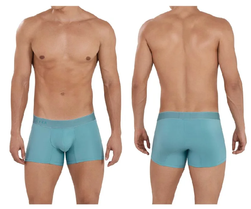 Tag - less men's boxer briefs to prevent irritationClever 1126 Vital Trunks Color Green Tag - less men's boxer briefs to prevent irritationClever 1126 Vital Trunks Color Green