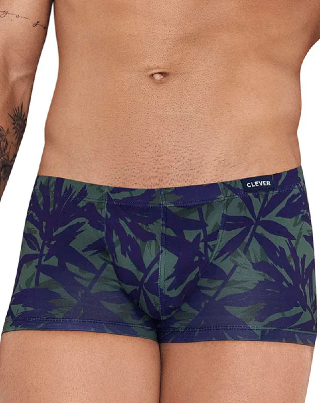 Mid - rise men's trunks for a balanced coverageClever 1217 Daniel Trunks Green