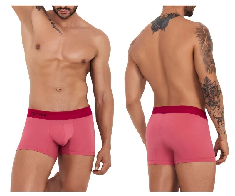 Men's boxer briefs with a reinforced waistbandClever 1235 Fervor Trunks Color Pink