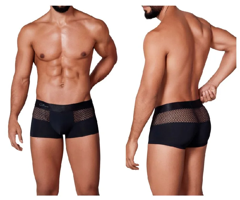 Printed men's boxer briefs with fun designsClever 1315 Urge Trunks Color Black