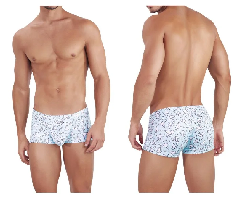 Men's boxer briefs with a reinforced waistbandClever 1458 Figure Trunks Color Blue