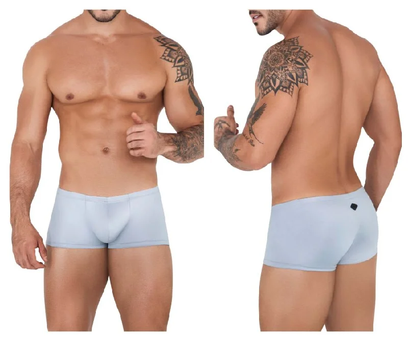 Men's boxer briefs with a contoured pouch for comfortClever 1529 Glacier Trunks Color Gray Men's boxer briefs with a contoured pouch for comfortClever 1529 Glacier Trunks Color Gray