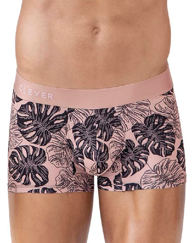 Organic men's trunks for an eco - conscious optionClever 1635 Pacif Trunks Pink