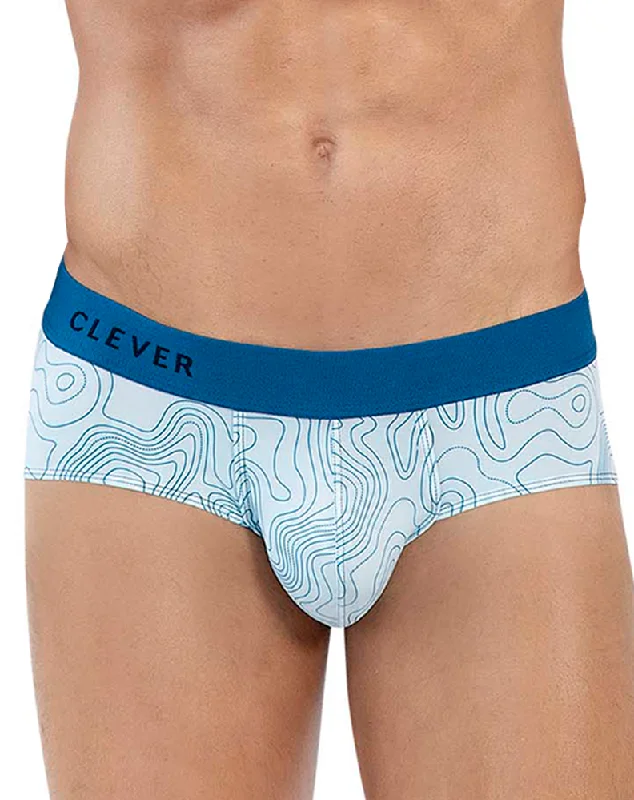 Men's briefs with a wide waistband for comfortClever 1641 Emphatic Briefs Blue
