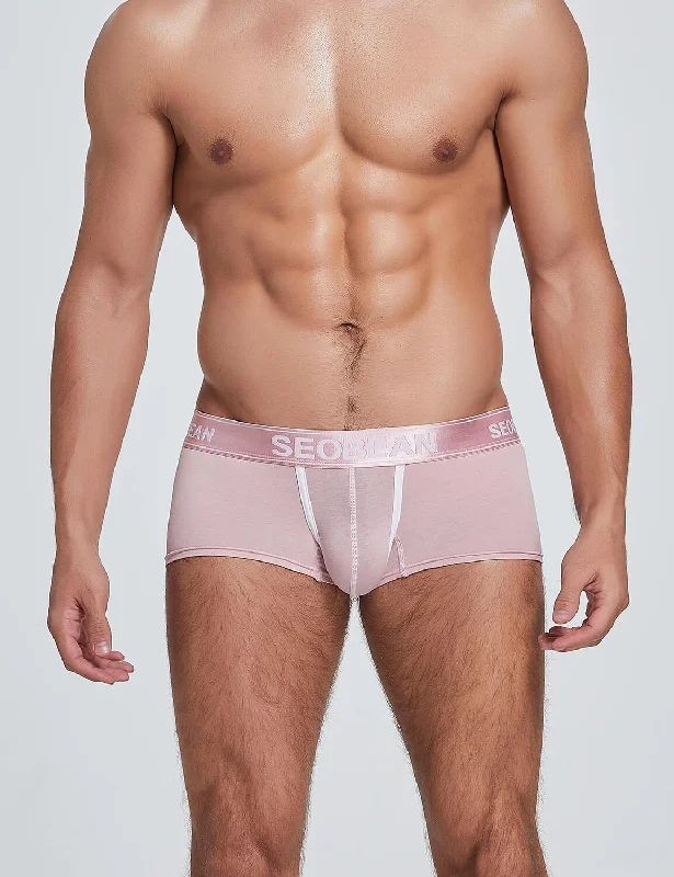 High - rise men's boxer briefs for extra supportColored Boxer Brief 220202