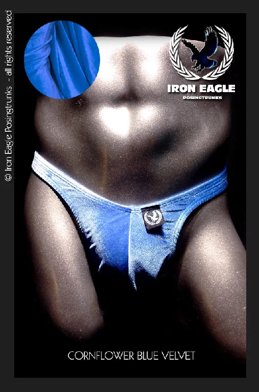 Solid - color men's trunks in various shadesCornflower Blue Velvet